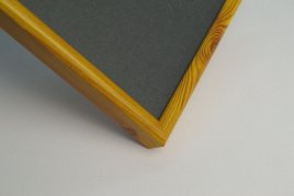 Рамка 40x50 алюминиевая, ширина - 11 мм, цвет - светлая сосна