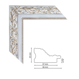 Багет P 4300 silver-bronz
