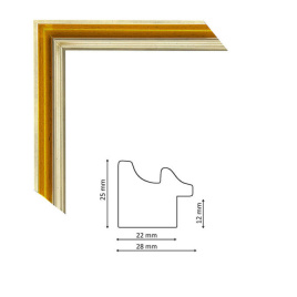 Багет P sait gold orange