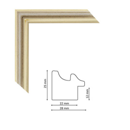 Багет P sait gold white