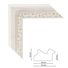 Багет P 526 white-red