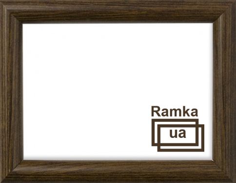 Рамка А4, цвет - дерево темно-коричневое, профиль - полукруглый 14 мм фото 6
