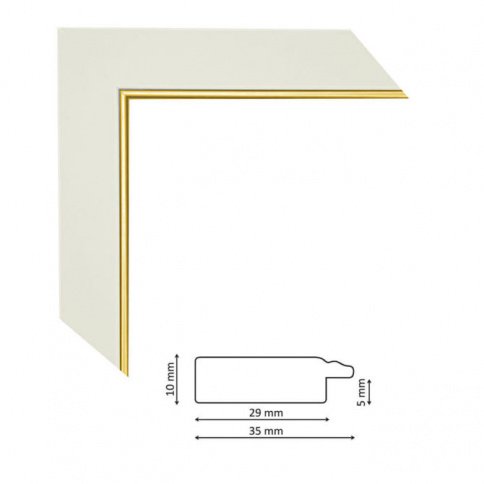 Багет P pas 35 gold line фото 1