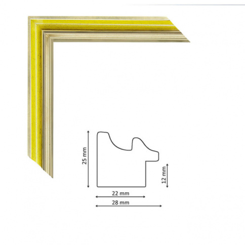 Багет P sait gold yellow фото 1